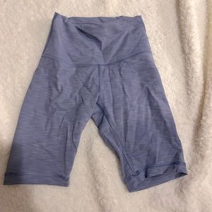 Lululemon 6in Purple Biker Shorts